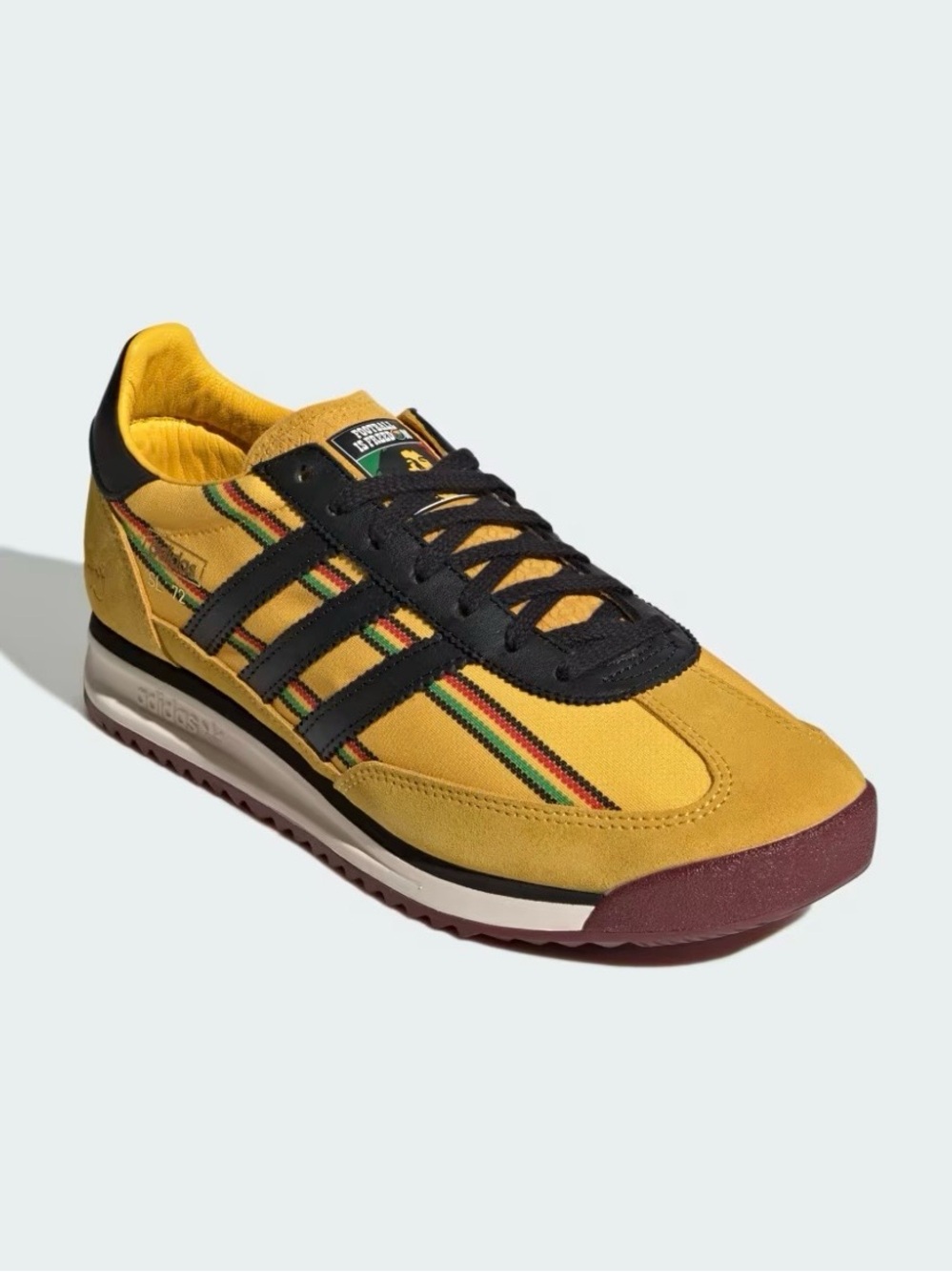 Adidas Originals SL 72 RS Jamaica x Bob Marley KI8575 Brand New Sneakers - Picture 12 of 16